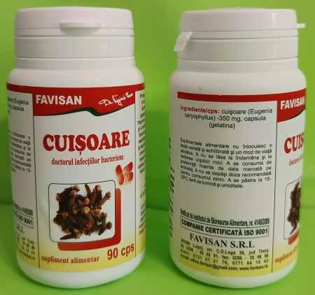Cuisoare, 90 capsule, Favisan [2]