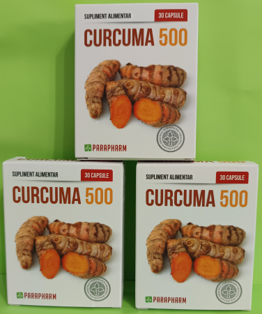 CURCUMA 500, 30 capsule, Parapharm