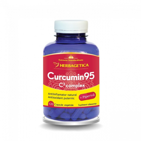 CURCUMIN95 C3 Complex,  Herbagetica la Nana Pllafar [3]