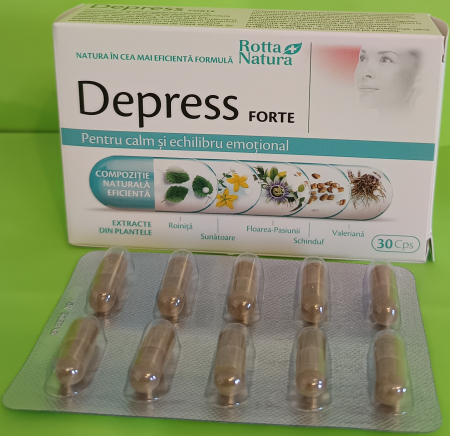DEPRESS FORTE, 30 capsule, Rotta Natura