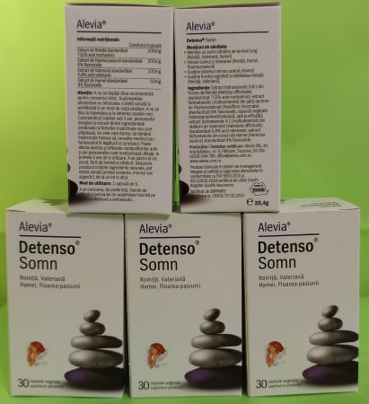 DETENSO SOMN, 30 capsule, Alevia [2]