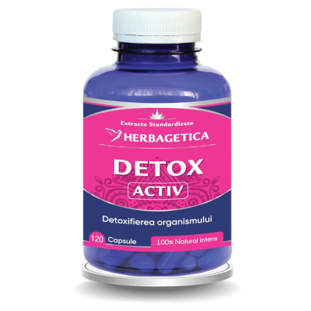 DETOX ACTIV,  capsule, Herbagetica la Nana Plafar [3]