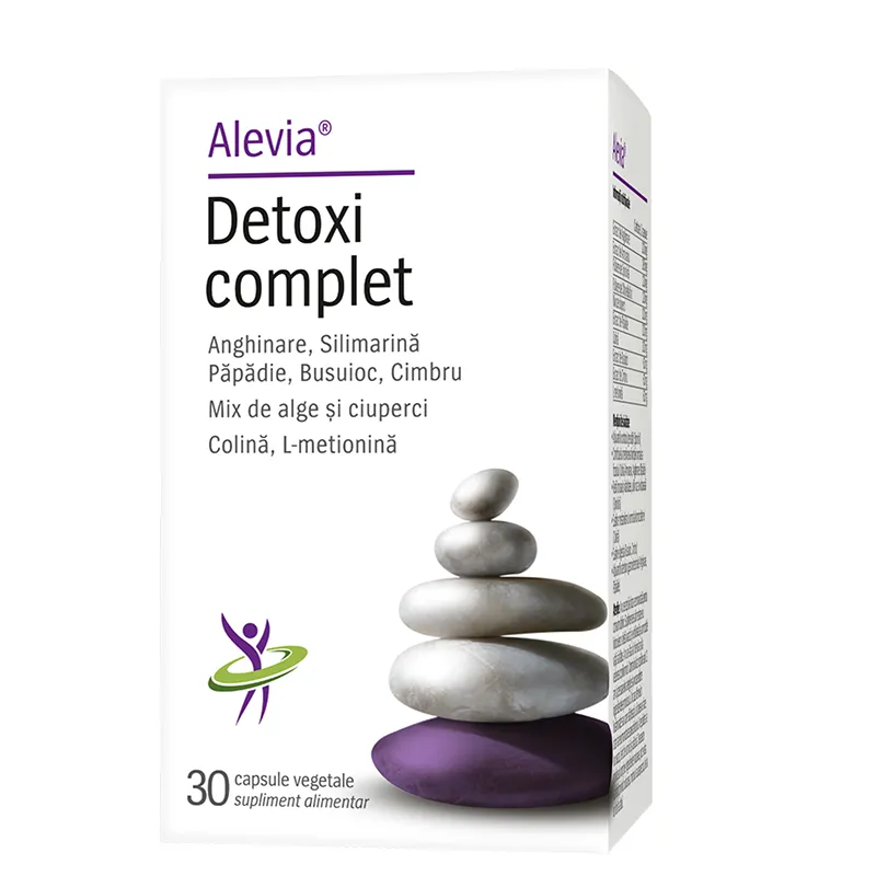 DETOXI COMPLET, 30 capsule vegetale, Alevia la Nana Plafar [1]