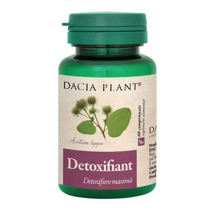 detoxifiere organism - DETOXIFIANT COMPRIMATE Dacia Plant la Nana Plafar