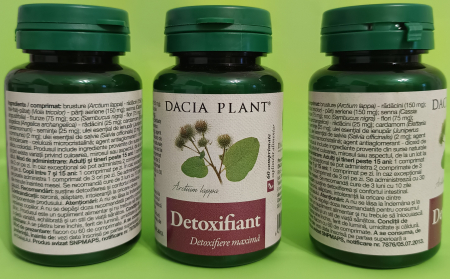 DETOXIFIANT COMPRIMATE Dacia Plant la Nana Plafar [2]
