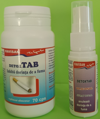 Detoxtab Favisan, 70 capsule [2]