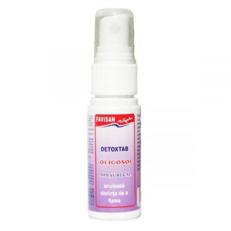 ANTITABAC - DETOXTAB OLIGOSOL SPRAY BUCAL ANTITABAC, 30 ml, Favisan
