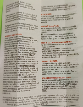 Distonoplant Forte N171, 60 capsule, Fares [3]