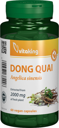 aparatul GENITAL - DONG QUAI (Angelica sinensis) Extract din radacina, 60 capsule Vitaking