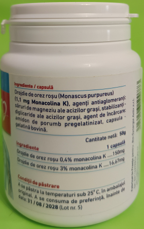 DROJDIE DE OREZ ROSU, 90 capsule, Bio Synergie la Nana Plafar [1]