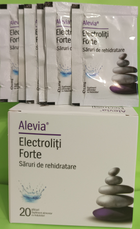 ELECTROLITI FORTE - Săruri de rehidratare 20 plicuri Alevia la Nana Plafar [2]