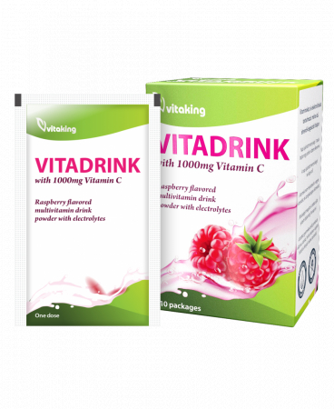 echilibru electrolitic - ELECTROLITI SI VITAMINE VITADRINK, 10 plicuri, Vitaking