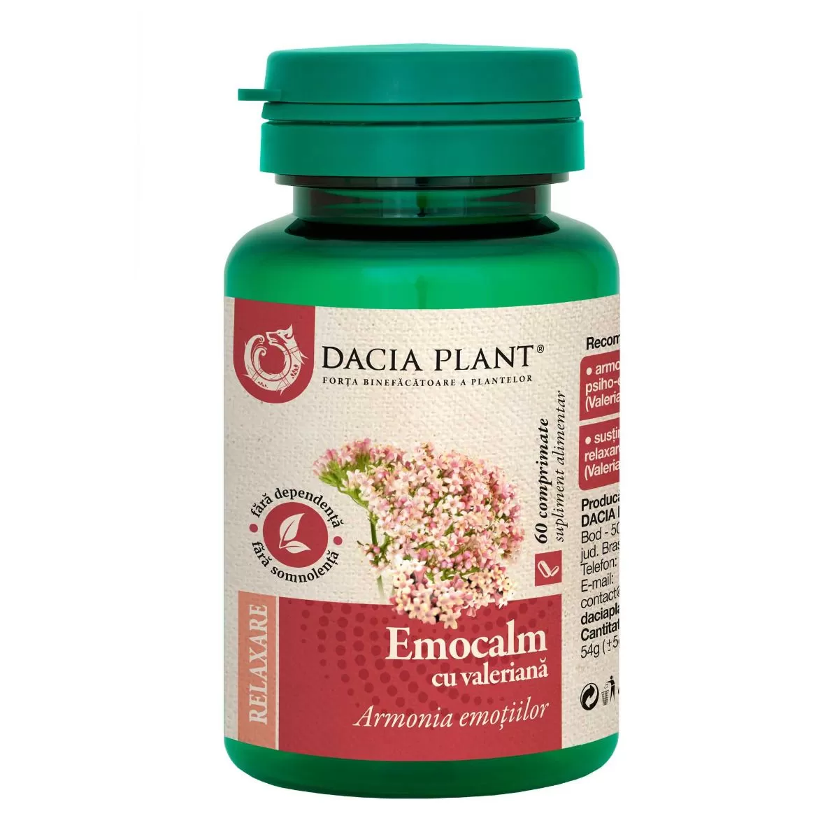 EMOCALM comprimate Dacia Plant la Nana Plafar