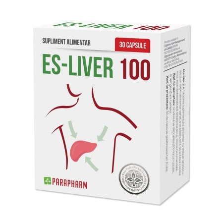 mentinerea structurii normale a ficatului - ES LIVER 100 Hepatoprotector,  Hepatoregenerator, Parapharm