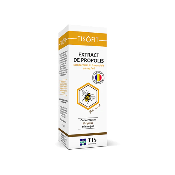 SIROPURI, ULEIURI, TINCTURI - EXTRACT de PROPOLIS TISOFIT, 30 ml, Tis Farmaceutic