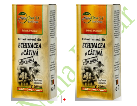 Extract din Echinacea si Catina, 200 ml (fara alcool), Natura Plant  la Nana Plafar [3]