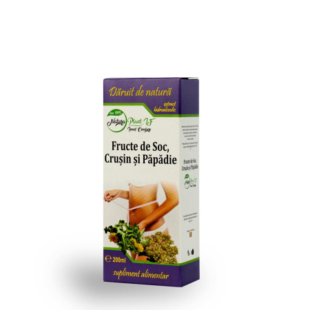 EXTRACT HIDROALCOOLIC SOC CRUSIN PAPADIE  200ml Natura Plant la Nana Plafar