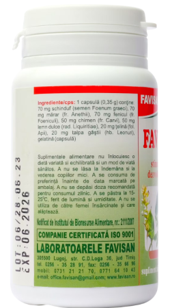 Favi Bust 40 capsule, Favisan [1]