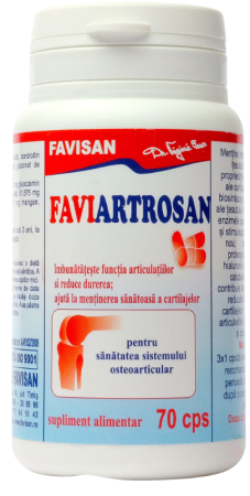 articulatii si sistemul osos copii - Faviartrosan, 70 capsule, Favisan la Nana Plafar