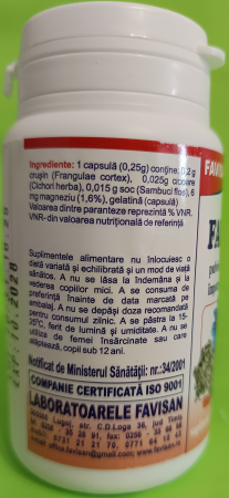 Favilax, 70 capsule, Favisan la Nana Plafar [2]