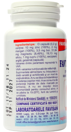 Faviosteosan, 70 capsule, Favisan [1]