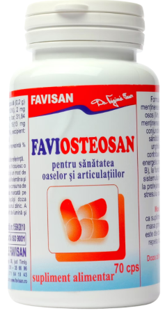 Faviosteosan, 70 capsule, Favisan