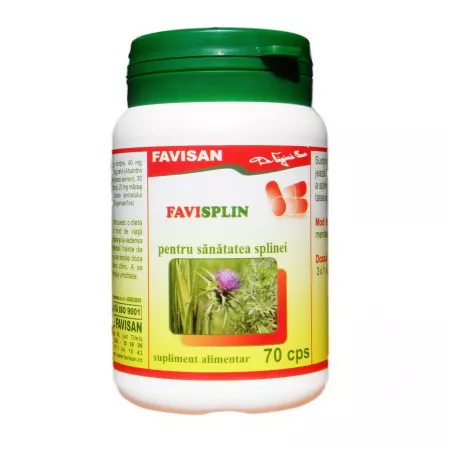 splina - Favisplin, 70 capsule, Favisan