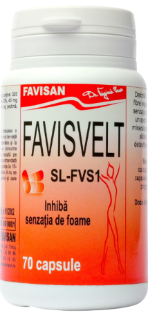 dieta si nutritie - Favisvelt SL-FVS1, 70 capsule, favisan