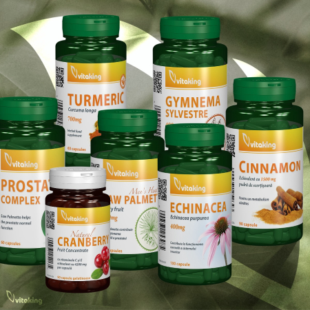 FIER (bisglicinat) 18 mg +VITAMINA B, C + Bioflavonoide, 100 comprimate, Vitaking la Nana Plafar [6]