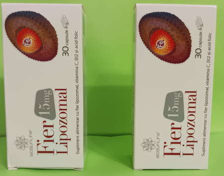 FIER LIPOZOMAL 15 mg, 30 capsule, BioSunLine Helcor [3]