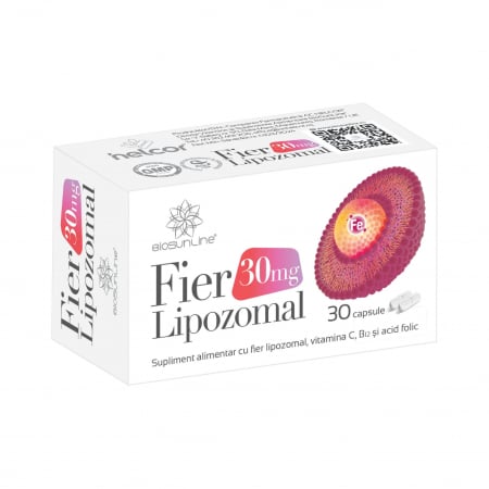 FIER LIPOZOMAL 30 mg, 30 capsule, BioSunLine Helcor