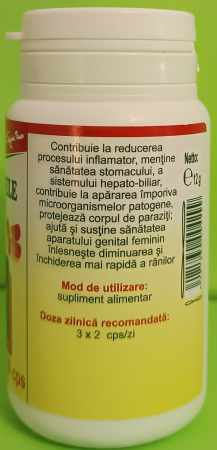 Galbenele, 40 capsule, Favisan la nana plafar [2]