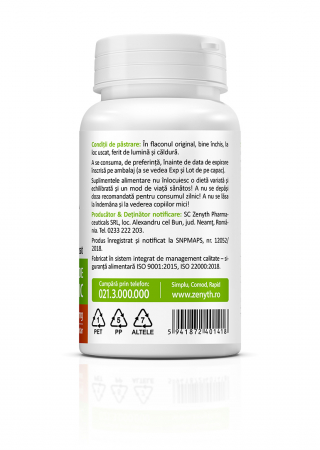 GANODERMA REISHI BIO 300 mg, 60 capsule, Zenyth [2]