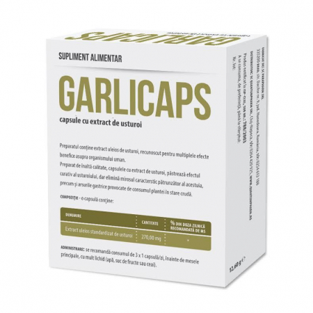 GARLICAPS 270mg, 30 capsule, Parapharm [1]