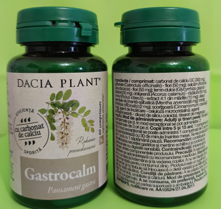 GASTROCALM pansament gastric  Dacia Plant la Nana Plafar [1]