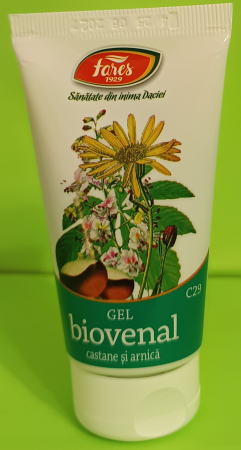 BIOVENAL cu CASTANE și ARNICA C29 VARICE, 50ml, Fares [1]