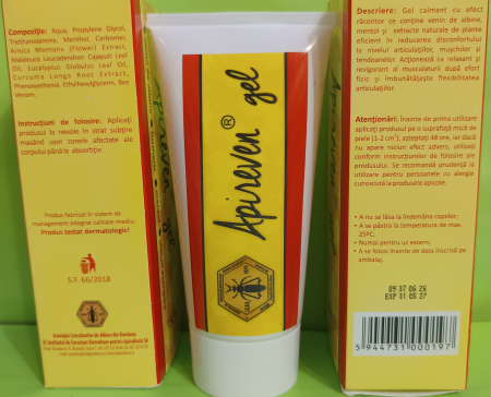 muschi, tendoane - GEL cu VENIN de ALBINE APIREVEN, 150ml, Institutul Apicol la Nana Plafar