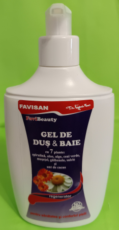 INGRIJIRE PERSONALA - GEL de dus cu 7 PLANTE, 300ml, Favisan