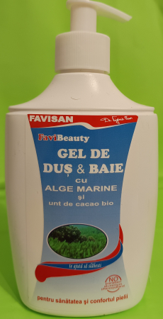 GEL de DUS cu ALGE MARINE, 300ml, Favisan