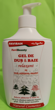 GEL de DUS RELAXANT, 300ml, Favisan [0]