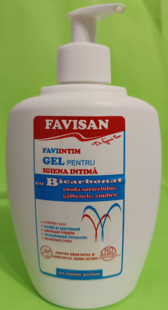 GEL igiena intima cu bicarbonat, 300 ml, Favisan