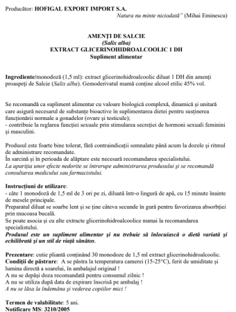 GEMODERIVATE, 30 MONODOZE, Hofigal la Nana Plafar [1]