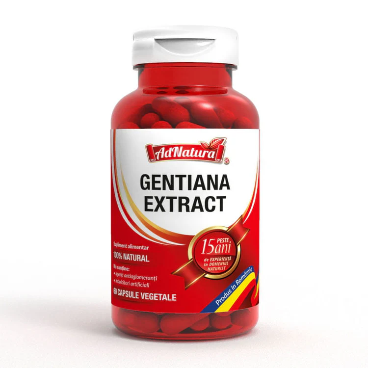 GENTIANA EXTRACT 370mg Adnatura la nana plafar [1]