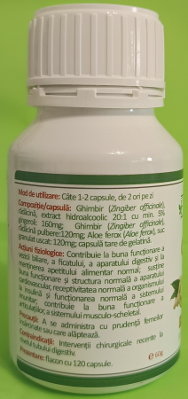 GHIMBIR DETOX 280mg, 120 capsule, Health Nutrition [1]