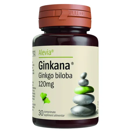 GINKANA GINKGO BILOBA, 120 mg Alevia la Nana Plafar