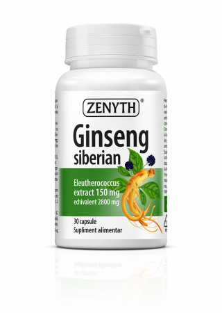metabolism hepatic - GINSENG SIBERIAN, 150 mg, 30 capsule, Zenyth