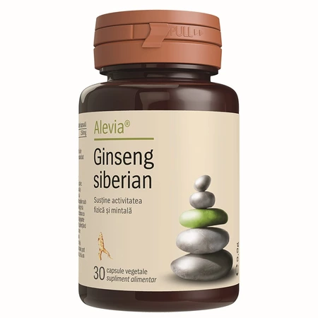 Antistres adulti - GINSENG SIBERIAN 250mg,  Alevia