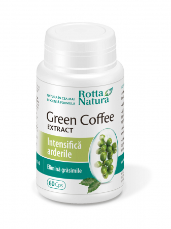 accelerare metabolism - CAFEA VERDE-GREEN COFFEE EXTRACT 400MG, Rotta Natura