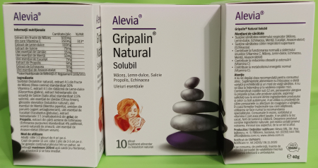 Gripalin natural solubil, 10 plicuri, Alevia la nana plafar [4]