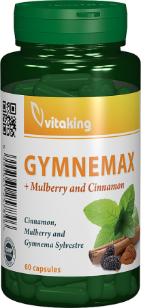GYMNEMAX Gymnema Sylvestre, Scortisoara și Dud alb, 60 capsule, Vitaking